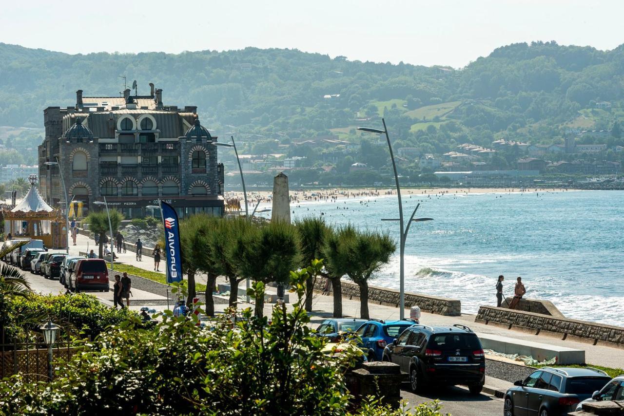Première ligne de plage, face à la mer Hendaye Esterno foto
